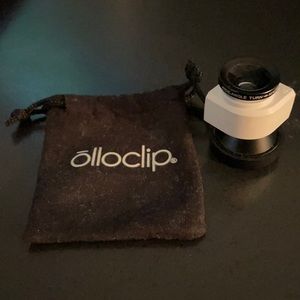 OllOCliP (3) IN ONE PHOTO,LENS,IPHONE 4/4S,BLACK/WHITE,WIDEANGLE,MACRO, FISH EYE